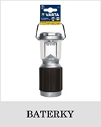 Baterky- kempingový lampáš XS.